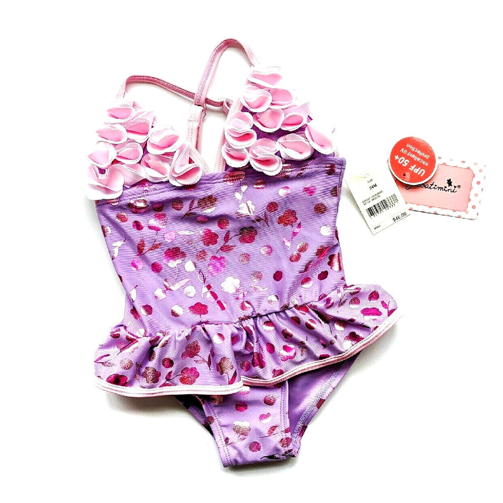 New Floatimini 24 Months Hearts Swimsuit NWT One-piece NWT Swim